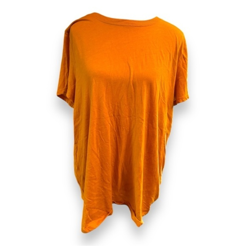 Women’s torrid 1 Orange Everyday Signature Jersey Crew Neck Tee 14 16 1X 1XL